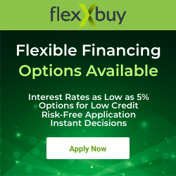 Flexible Financing Options Available ad